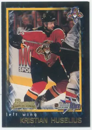 2001-02 BOWMAN YOUNGSTARS - KRISTIAN HUSELIUS #152 ROOKIE⚠️