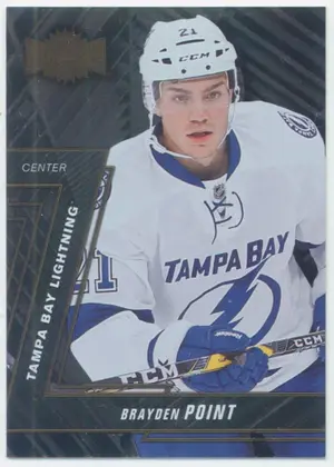 2016-17 FLEER SHOWCASE - BRAYDEN POINT #MU-43 METAL UNIVERSE
