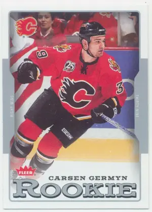 2006-07 FLEER - CARSEN GERMYN #222 ROOKIE
