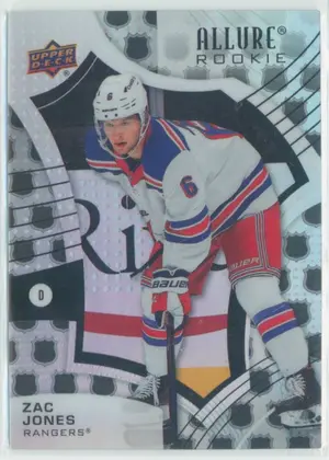 2021-22 ALLURE - ZAC JONES #139 ROOKIE NHL SHIELD 2005