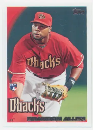 2010 Topps - Brandon Allen #330 RC