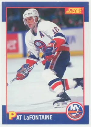 1991-92 SCORE KELLOGG'S - PAT LaFONTAINE #15