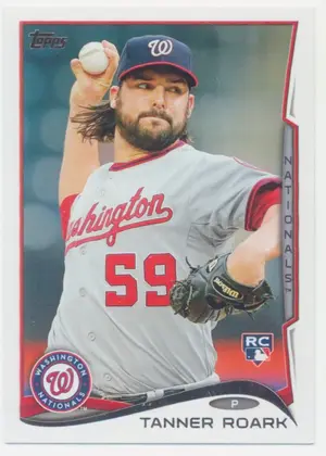2014 Topps - Tanner Roark #602 RC