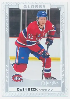 2023-24 UPPER DECK - OWEN BECK #R-29 O-PEE-CHEE GLOSSY