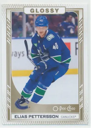 2023-24 UPPER DECK - ELIAS PETTERSSON #R-38 O-PEE-CHEE GLOSSY GOLD