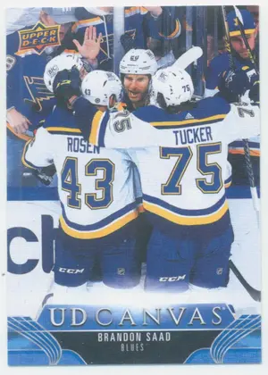 2023-24 UPPER DECK - BRANDON SAAD #C70 UD CANVAS