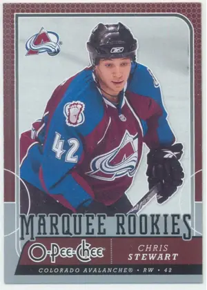 2008-09 O-PEE-CHEE - CHRIS STEWART #748 MARQUEE ROOKIES
