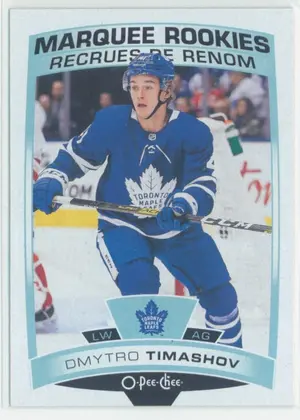 2019-20 O-PEE-CHEE - DMYTRO TIMASHOV #628 MARQUEE ROOKIES