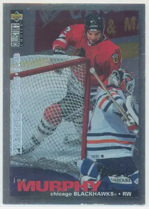 1995-96 COLLECTOR'S CHOICE - JOE MURPHY #156 PLATINUM PLAYERS CLUB