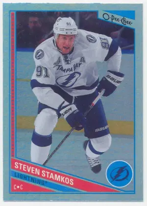 2013-14 O-PEE-CHEE - STEVEN STAMKOS #67 RAINBOW FOIL