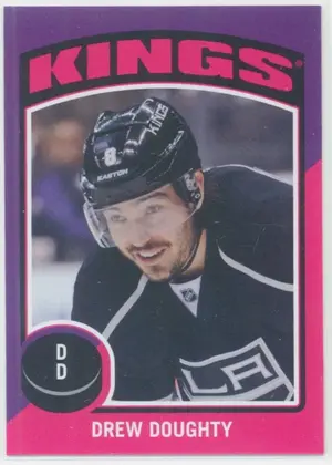 2014-15 O-PEE-CHEE - DREW DOUGHTY #ST-100 STICKERS