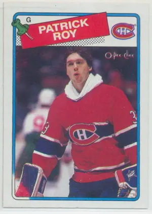 1988-89 O-Pee-Chee Patrick Roy #116