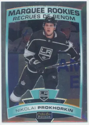 2019-20 O-PEE-CHEE PLATINUM - NIKOLAI PROKHORKIN #193 MARQUEE ROOKIES