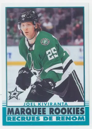 2020-21 O-PEE-CHEE - JOEL KIVIRANTA #612 MARQUEE ROOKIES RETRO
