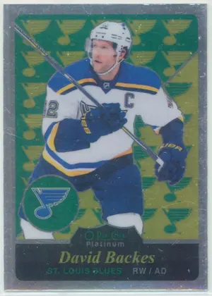 2015-16 O-PEE-CHEE PLATINUM - DAVID BACKES #R37 RETRO