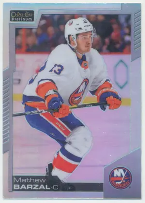 2020-21 O-PEE-CHEE PLATINUM - MATHEW BARZAL #138 RAINBOW