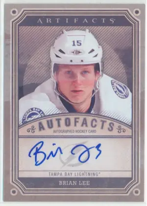 2013-14 ARTIFACTS - BRIAN LEE #A-BL AUTOFACTS