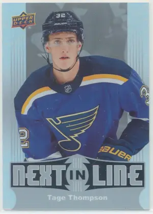 2017-18 OVERTIME - TAGE THOMPSON #NL-17 NEXT IN LINE