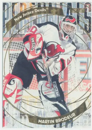 2001-02 STADIUM CLUB - MARTIN BRODEUR #P3 PERENNIALS