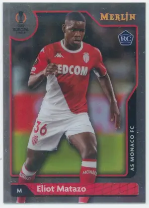 2021-22 Topps Merlin Collection Chrome UCL - Eliot Matazo #31 Rookie