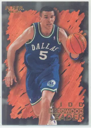 1996-97 Fleer - Jason Kidd #125 Hardwood Leader