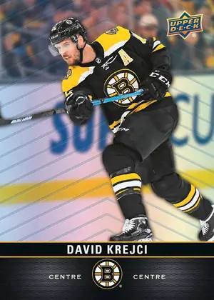 2019-20 TIM HORTONS - DAVID KREJCI #62