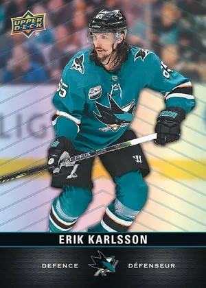 2019-20 TIM HORTONS - ERIK KARLSSON #65