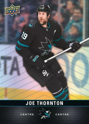 2019-20 TIM HORTONS - JOE THORNTON #45