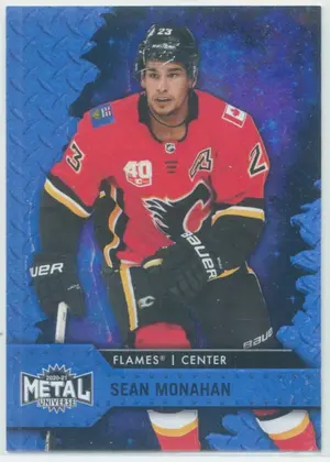 2020-21 SKYBOX METAL UNIVERSE - SEAN MONAHAN #70 BLUE SPECTRUM