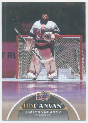 2021-22 UPPER DECK - SEMYON VARLAMOV #C172 UD CANVAS