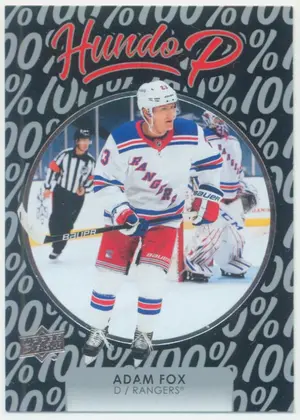2021-22 UPPER DECK - ADAM FOX #HP-14 HUNDO P