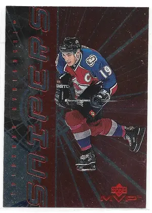1998-99 MVP Snipers #S10 Joe Sakic