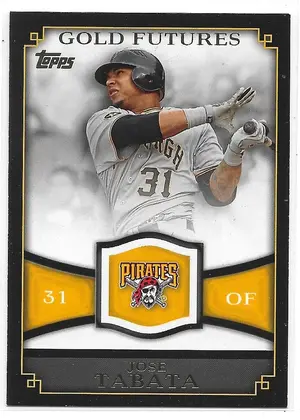 2012 Topps Gold Futures #GF-19 Jose Tabata