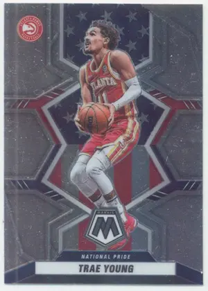 2021-22 Panini Mosaic - Trae Young #250 National Pride