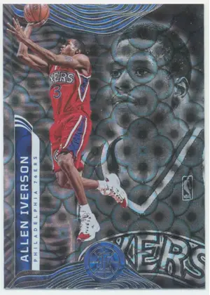 2021-22 Panini Illusions - Allen Iverson #130 Asia Trophy Collection Parallel