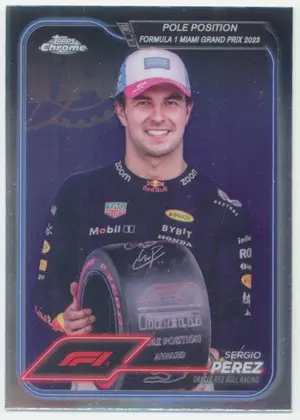 2024 Topps Chrome Formula 1 - Sergio Perez #156 Pole Position