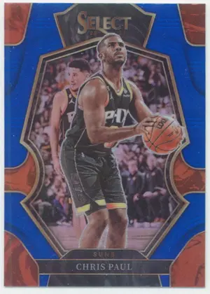 2022-23 Panini Select - Chris Paul #150 Premier Level Blue Prizm Parallel