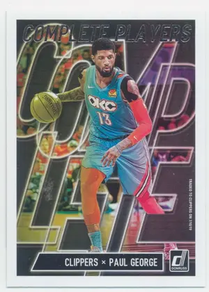 2019-20 Panini Donruss - Paul George #14 Complete Players
