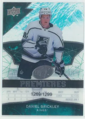 2018-19 UPPER DECK ICE - DANIEL BRICKLEY #64 ICE PREMIERES 1269/1299