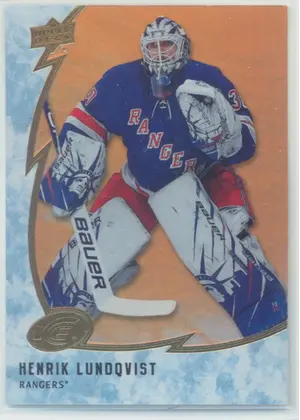 2019-20 UPPER DECK ICE - HENRIK LUNDQVIST #32 ORANGE
