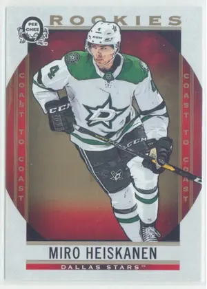 2018-19 O-PEE-CHEE COAST TO COAST - MIRO HEISKANEN #180 ROOKIES