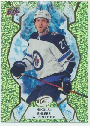 2021-22 UPPER DECK ICE - NIKOLAJ EHLERS #98 GREEN