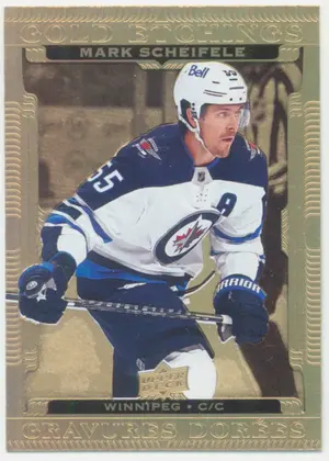 2022-23 TIM HORTONS - MARK SCHEIFELE #G-10 GOLD ETCHINGS