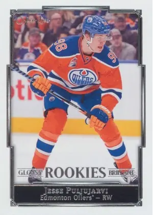 2016-17 UPPER DECK - JESSE PULJUJARVI #R-6 O-PEE-CHEE GLOSSY ROOKIES