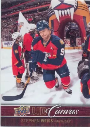 2012-13 UPPER DECK - STEPHEN WEISS #C36 UD CANVAS
