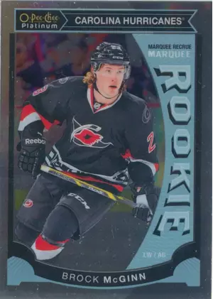 2015-16 O-PEE-CHEE PLATINUM - BROCK McGINN #M12 MARQUEE ROOKIE