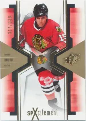 2006-07 SPX - TUOMO RUUTU #X21 SPXCITEMENT 317/999
