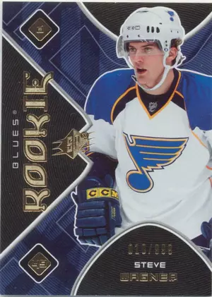 2007-08 SPX - STEVE WAGNER #177 ROOKIE 10/999