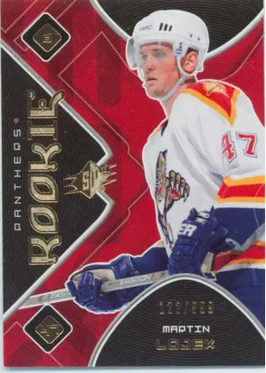 2007-08 SPX - MARTIN LOJEK #165 ROOKIE 122/999