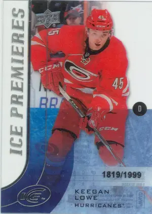 2015-16 ICE - KEEGAN LOWE #118 PREMIERES 1819/1999